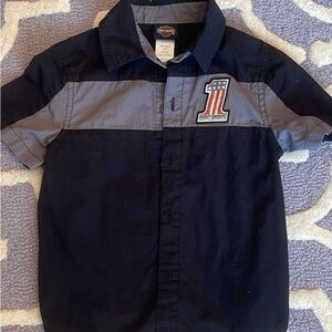 4T/5T Harley Davidson button up collared shirt.